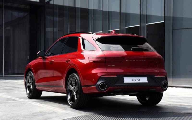 Comparison - Genesis GV70 Prestige 2.5T 2022 - vs - Hyundai Tucson ...